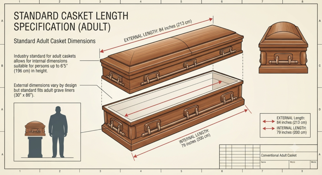 Standard Casket Length: A Practical Guide to Dimensions, Fit, and Funeral Planning Standard casket length